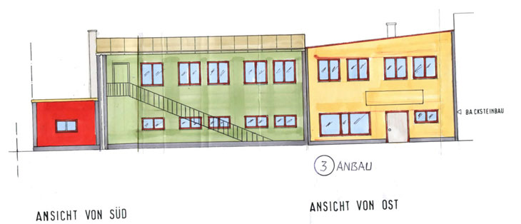 Innenhof Haus 3