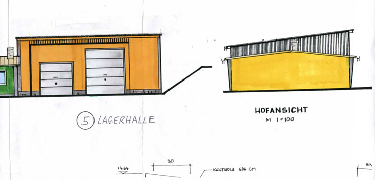 Innenhof Haus 3